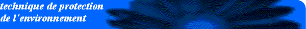 technique de protection
de l�environnement